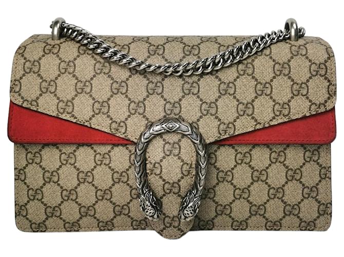 Gucci Dionysus Small GG Canvas Red Cloth  ref.1176211