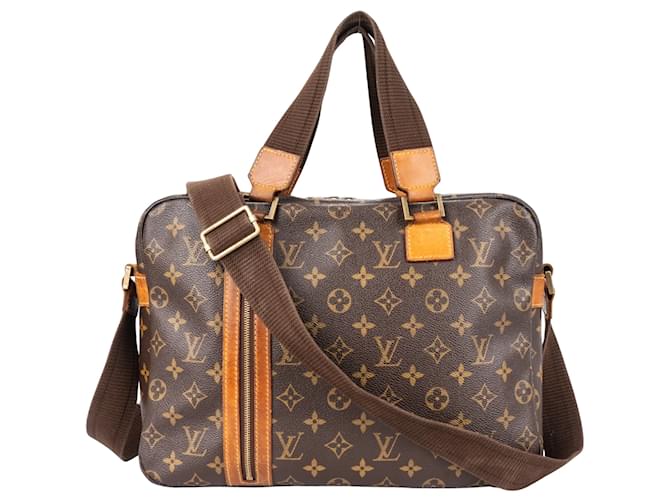 Louis Vuitton Canvas Monogram Sac Bosphore Business Bag Brown Cloth  ref.1176535