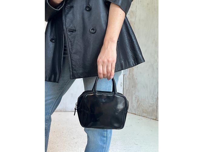 Comme Des Garcons Borsa da bowling piccola CDG Nero