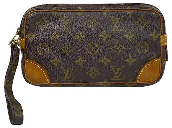Louis Vuitton Marly Brown Cloth  ref.1176700
