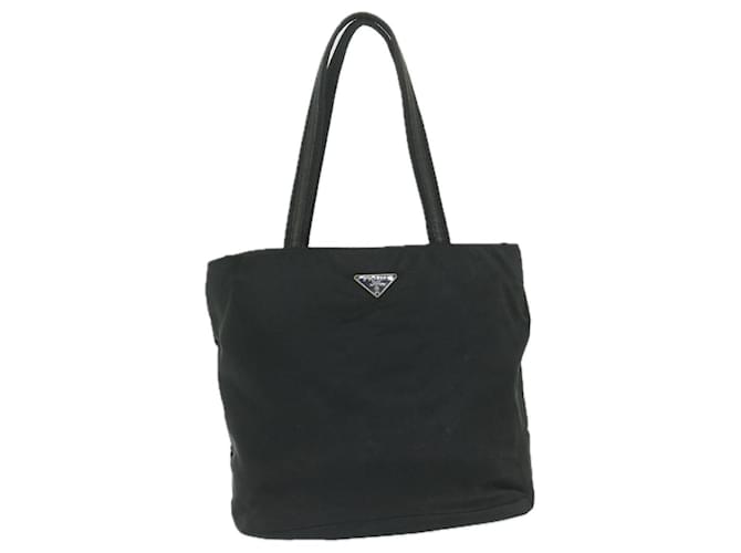 PRADA Tote Bag Nylon Noir Authentique 61238  ref.1176828