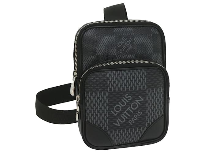LOUIS VUITTON Damier Graphite Amazon Sling Bag Body Bag N50012 Auth LV 60059S  ref.1176842