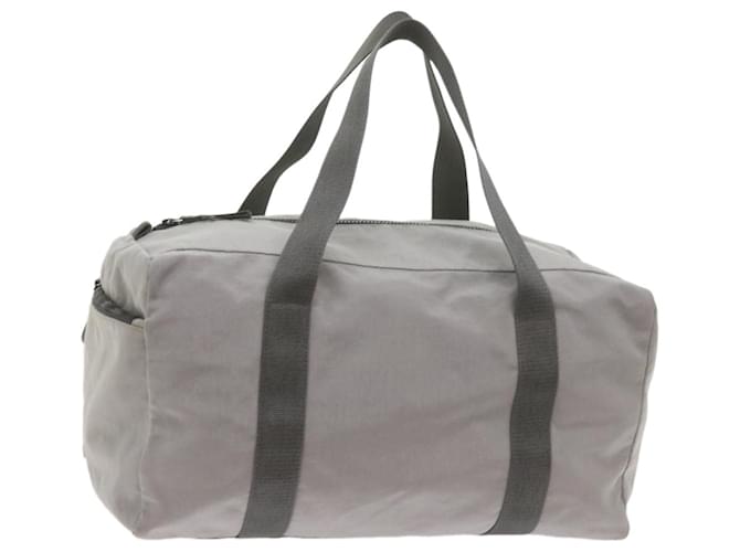 PRADA Sports Boston Bag Canvas Gray Auth bs10270 Grey Cloth  ref.1176857