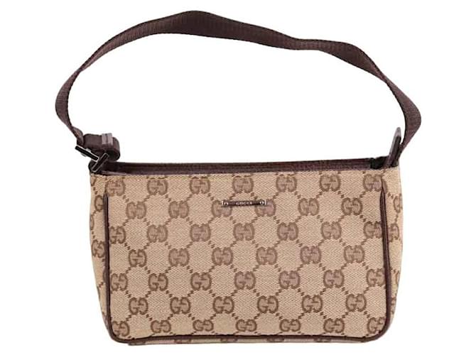 Gucci Leather Handbag Brown  ref.1176927