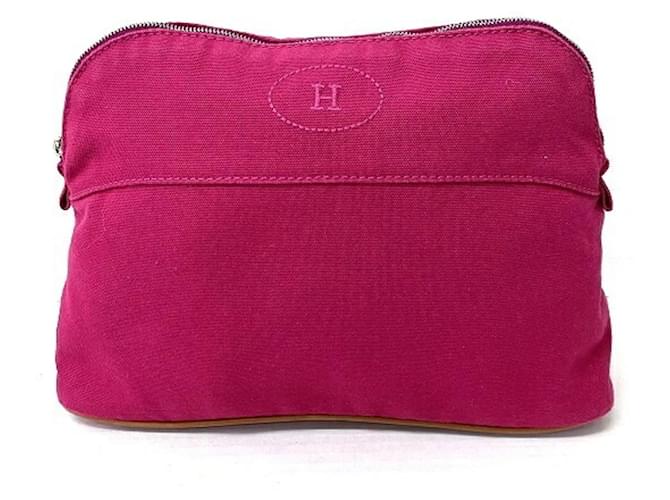 Autre Marque Herms Bolide Pink Leinwand  ref.1177138