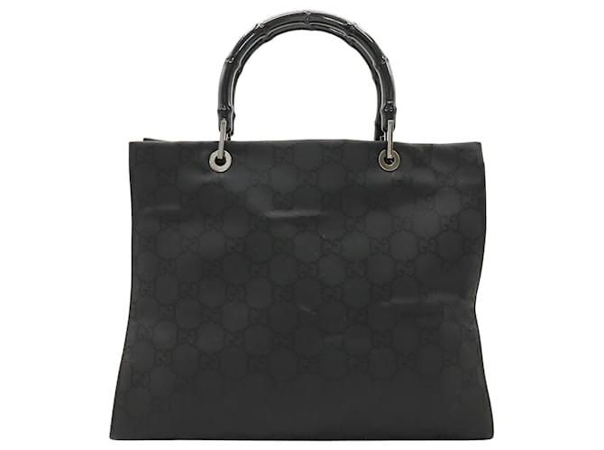 Gucci Bamboo Synthétique Noir  ref.1177236