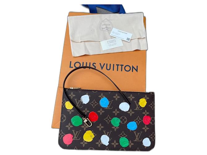 Louis Vuitton Kusama Brown Cloth  ref.1177295