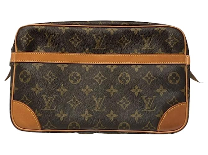 Louis Vuitton Compiegne 28 Brown Cloth  ref.1177311