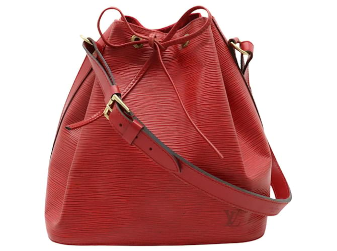 Noe Louis Vuitton Noé Red Leather  ref.1177398