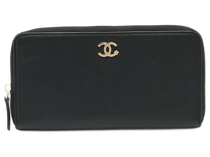 Timeless Chanel Black Leather  ref.1177402
