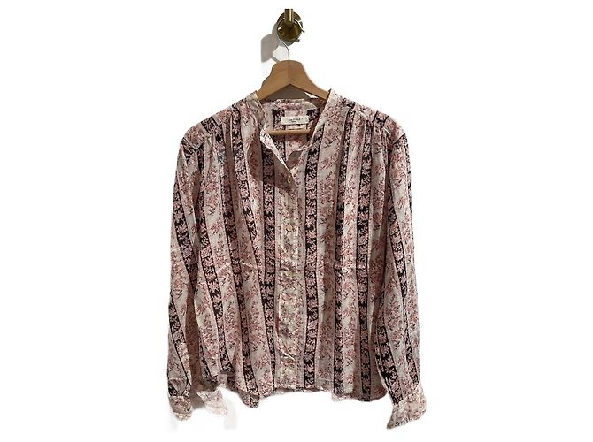 ISABEL MARANT ETOILE Tops T.FR 36 Algodón Rosa