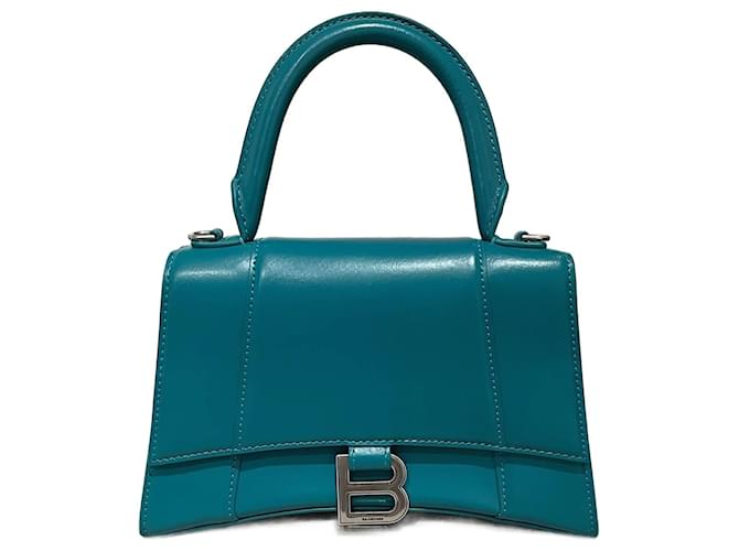 BALENCIAGA  Handbags T.  leather Green  ref.1177517