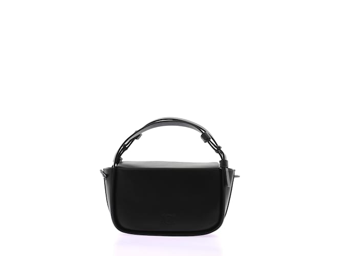 Autre Marque NON SIGNE / UNSIGNED  Handbags T.  leather Black  ref.1177783