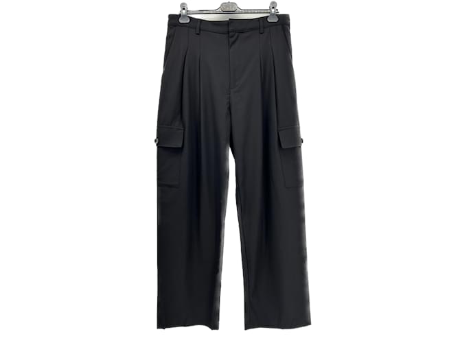 ENZA COSTA Pantalon T.US 28 polyestyer Polyester Noir  ref.1177815