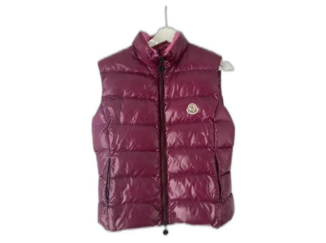 Gilet Moncler Viola Scuro