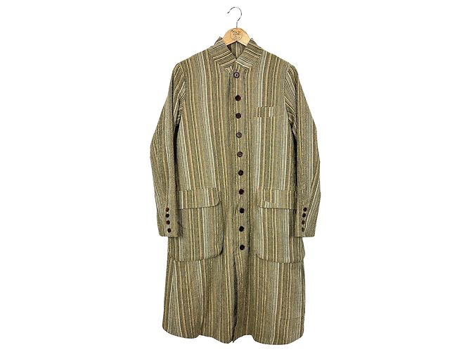 Autre Marque Cappotto Aleksandr Manamïs in cotone e lino Multicolore