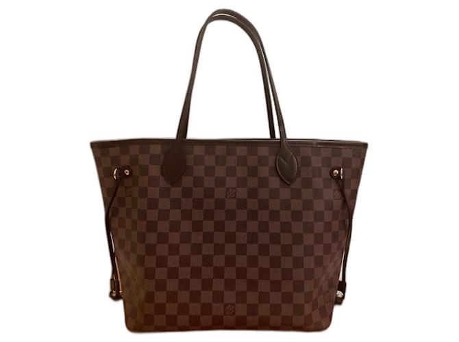 Louis Vuitton NEVERFULL MM Brown Cloth  ref.1177959