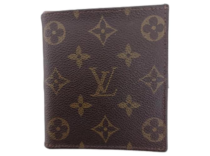 Louis Vuitton Carteiras Pequenos acessórios Marrom Lona  ref.1178263