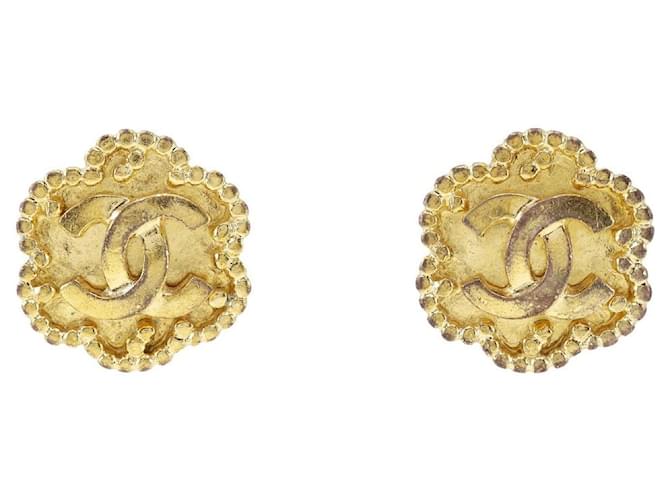 Chanel Dourado Banhado a ouro  ref.1178331