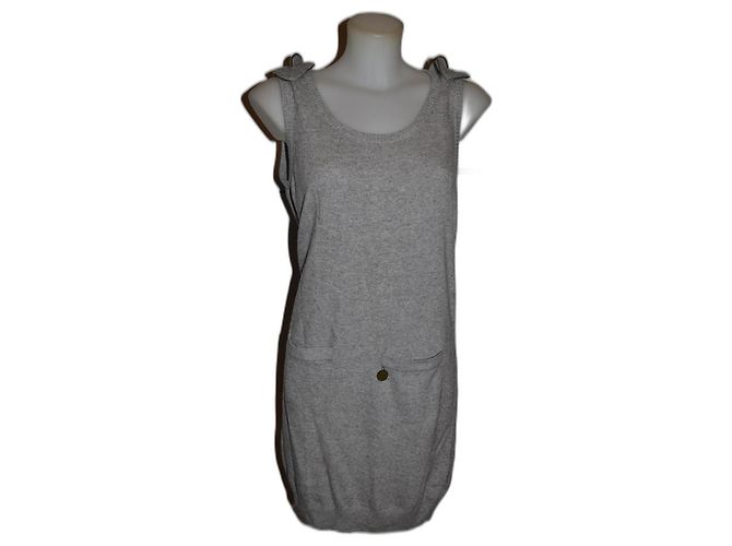 See by Chloé Wollmischkleid grau