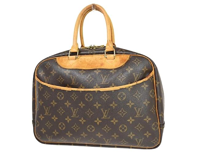 Louis Vuitton Deauville Brown Cloth  ref.1178372