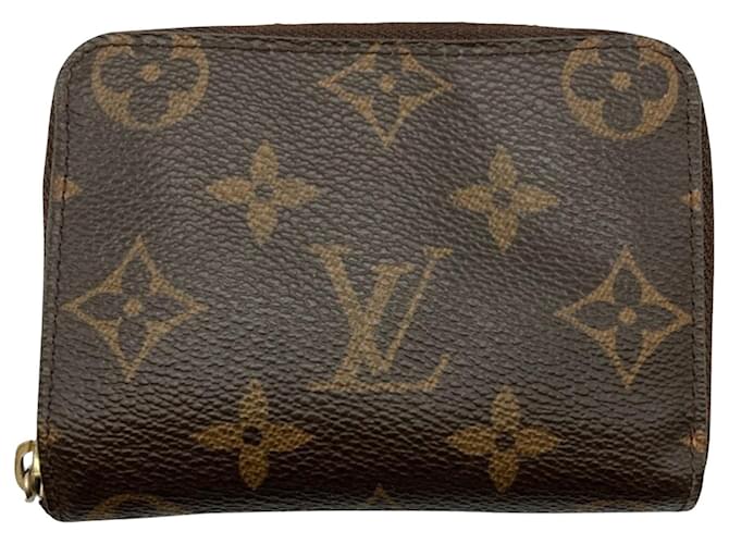 Louis Vuitton Zippy Brown Cloth  ref.1178469