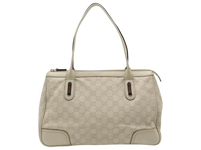 Gucci Sherry White Leather  ref.1178473