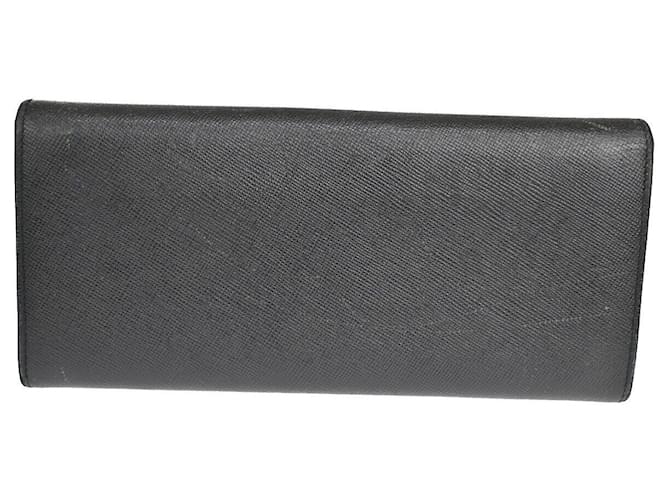 Prada Saffiano Black Leather  ref.1178690