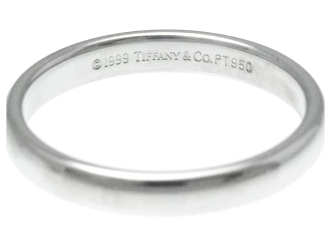 Aliança Tiffany & Co Tiffany Prata Platina  ref.1178693