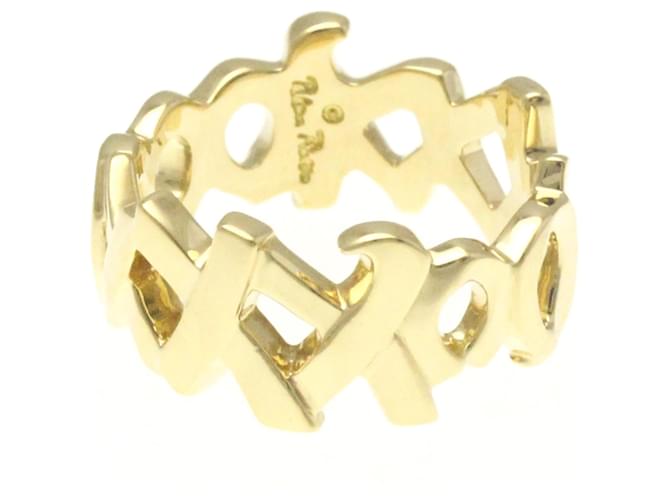 Tiffany & Co Amor e beijos Dourado Ouro amarelo  ref.1178704