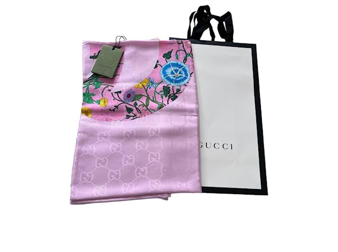 gucci scarf Pink  ref.1179083