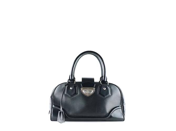 Deauville LOUIS VUITTON  Handbags T.  leather Black  ref.1179255