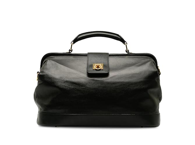 Céline Black Celine Leather Handbag  ref.1179308