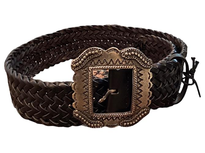 Ba&Sh Belts Black Leather  ref.1179352