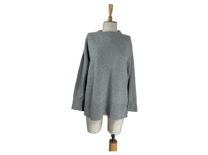 & Other Stories Kaschmirpullover Grau 