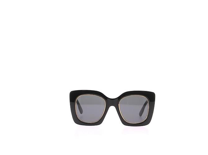 Gafas de sol GUCCI T.  el plastico Negro Plástico  ref.1179391