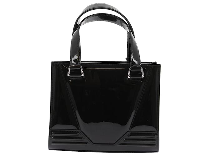 Autre Marque FERRARI  Handbags T.  Patent leather Black  ref.1179392