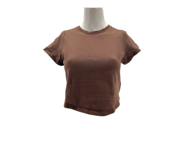 Madewell tops T.International S Algodón Castaño