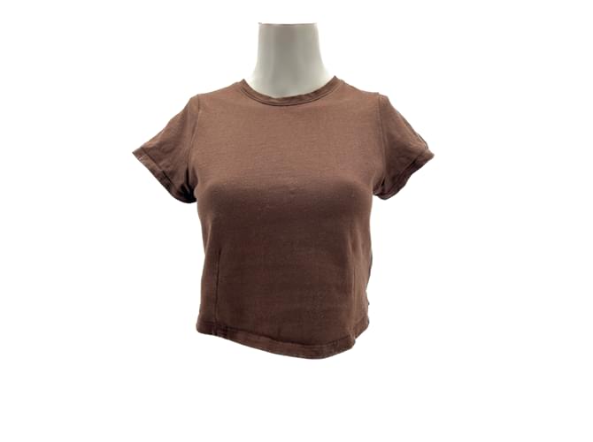 MADEWELL  Tops T.International S Cotton Brown  ref.1179426