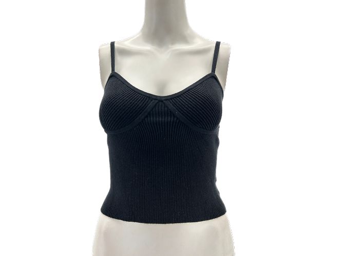 Madewell top T.International S Cotone Nero