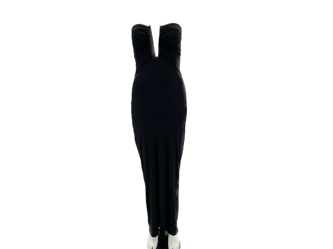 WOLFORD Robes T.International S Polyester Noir  ref.1179438