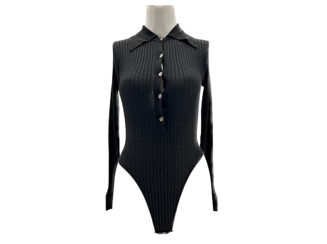 Autre Marque Dodo Bar Or tops T.FR 42 Polyester Black  ref.1179443