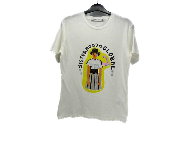 Camisetas DIOR.Algodón S Internacional Blanco