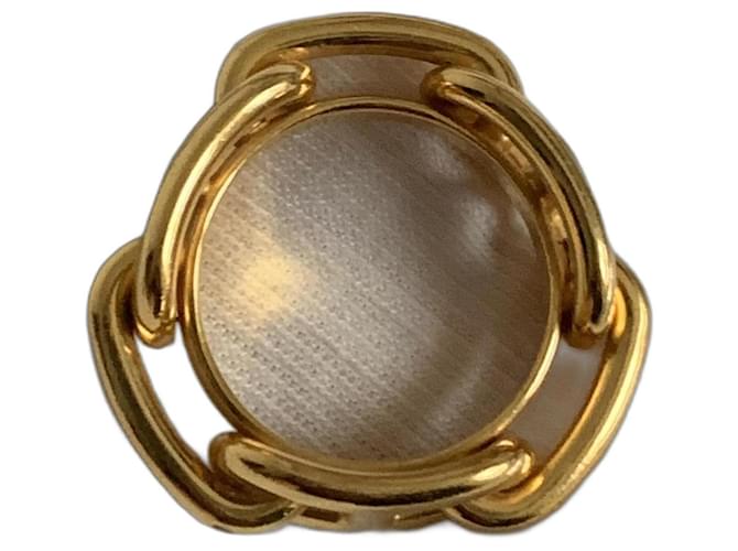 Hermès Lenços Dourado Banhado a ouro  ref.1179587