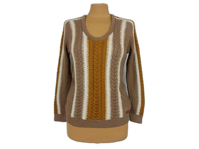 Burberry Brit Strickpullover aus Alpaka Mehrfarben