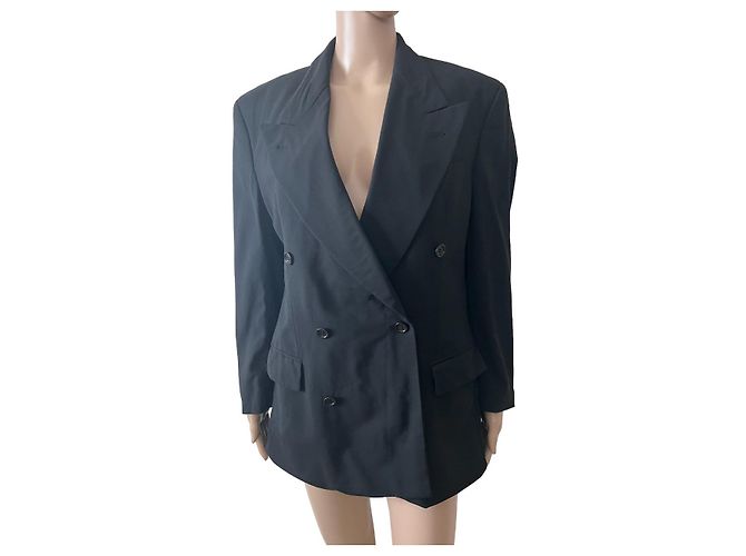 Blazer Hugo Boss Nero in Lana
