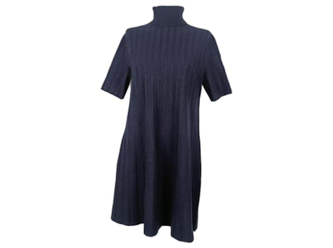 Cos Knitwear Black Wool Elastane Polyamide  ref.1179836
