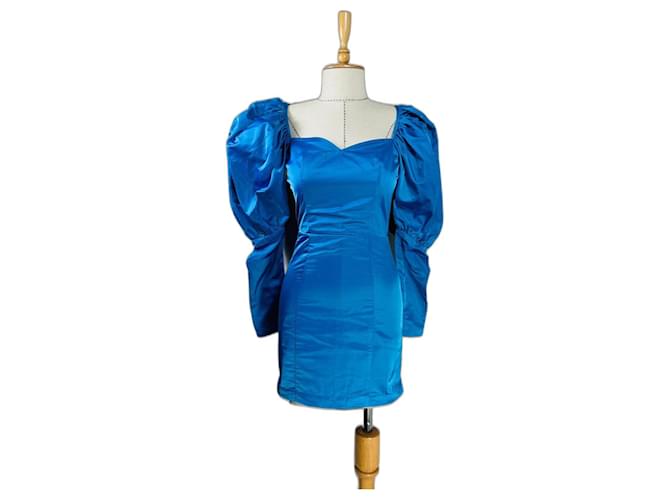 Autre Marque Dresses Blue Polyester  ref.1179847