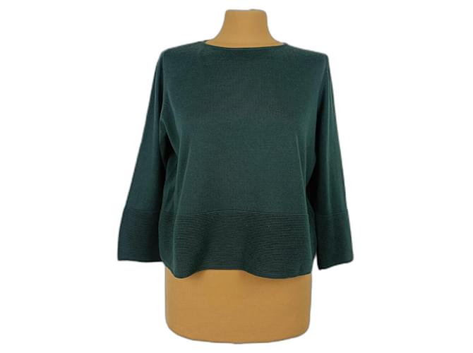 Cos Knitwear Green Wool  ref.1180290