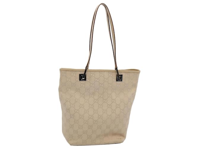 GUCCI Sac a bandouliere en toile GG Beige 31244 auth 60061 ref.1180487 Joli Closet